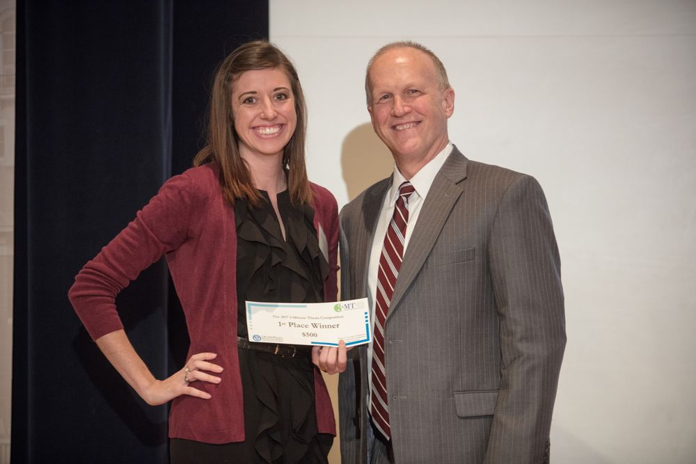 BMS Student Represents GVSU at MAGS Regional 3MT Competition